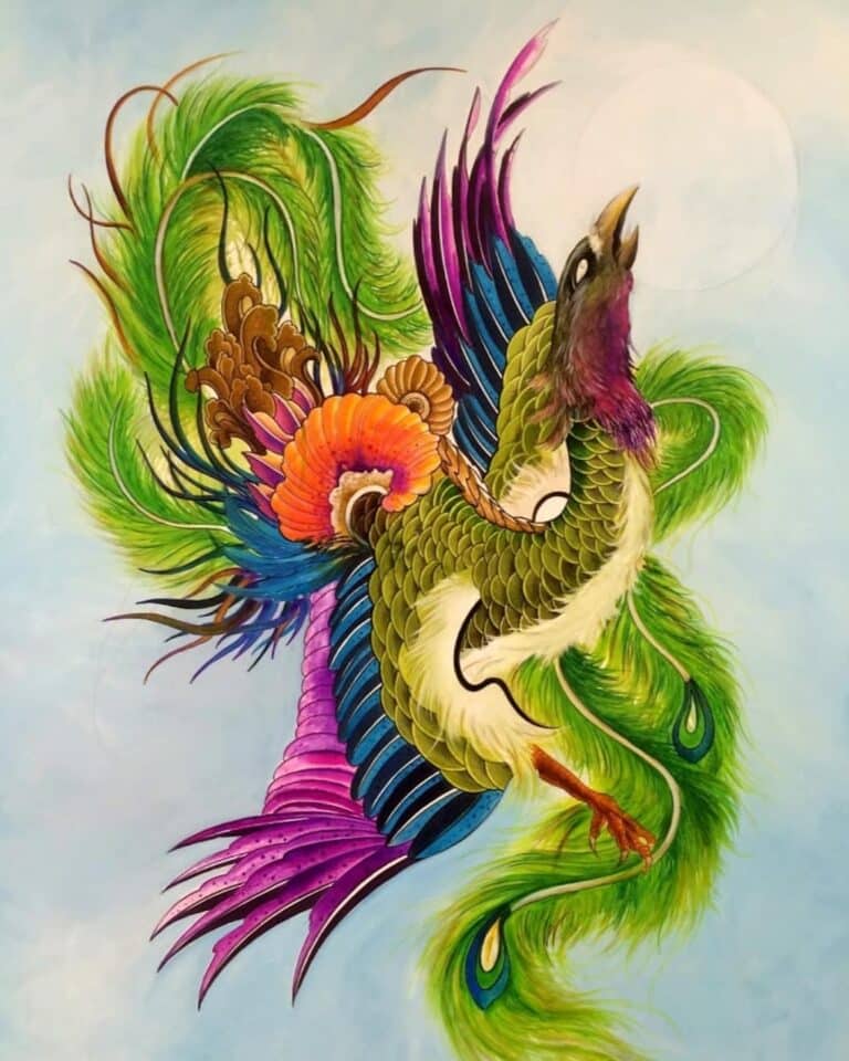 dessin Phoenix