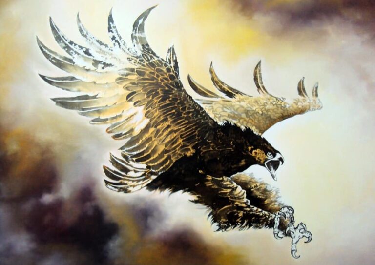 Peinture Aigle
