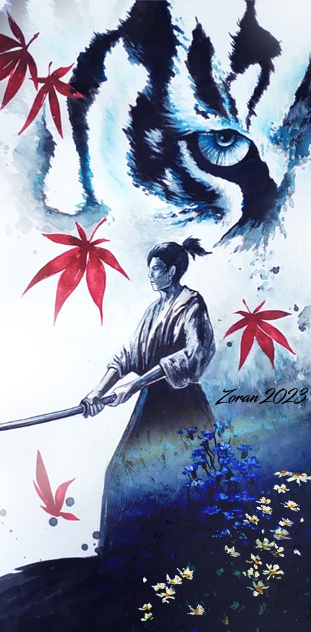 guerrier samurai japonais