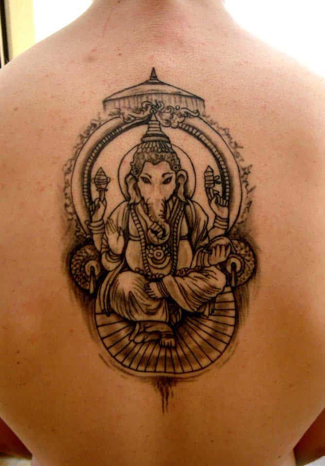 tattoo Ganesh Zoran tattoo Vevey