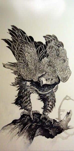 dessin aigle